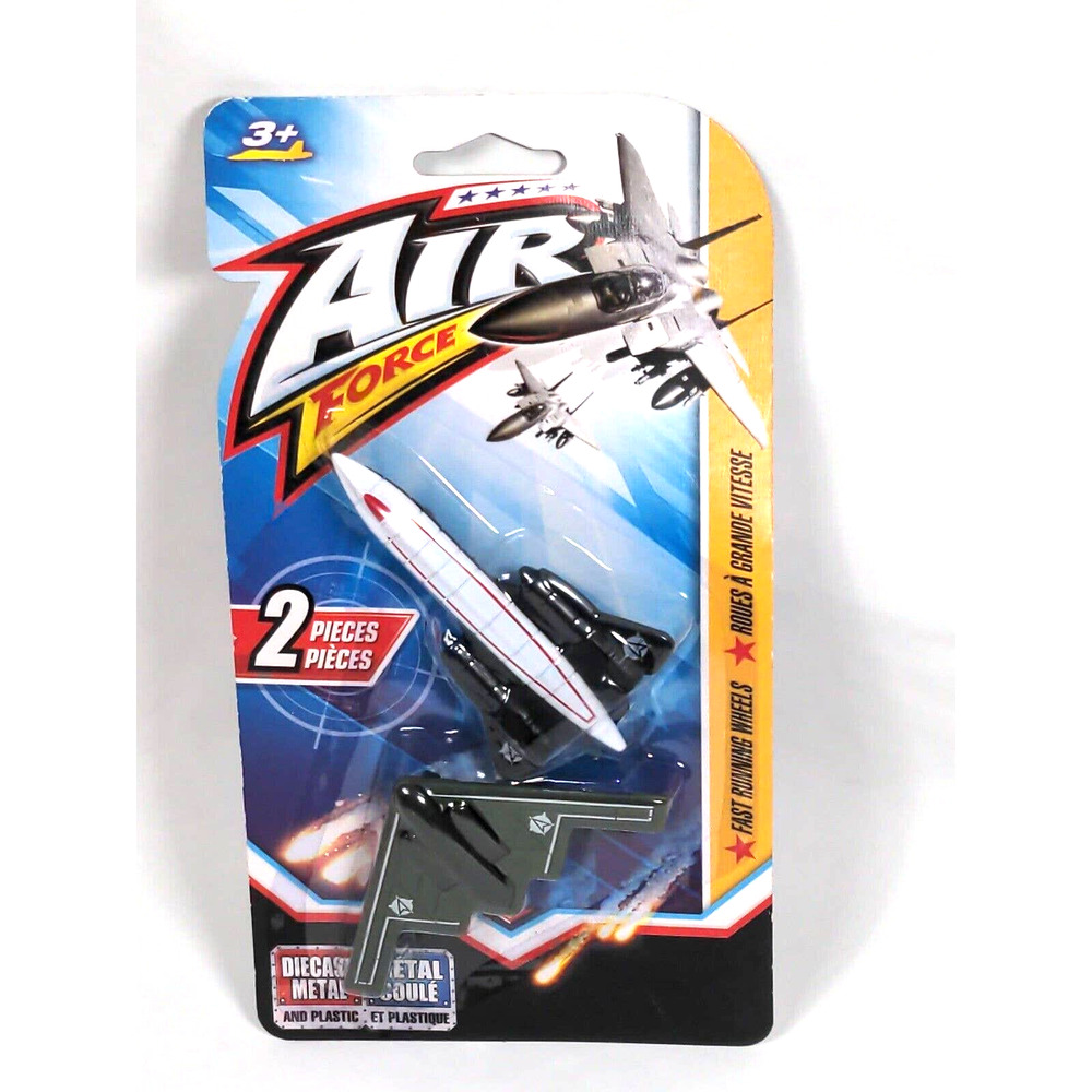 Vintage AIR FORCE JET 2 Piece Set Diecast NEW